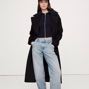 Banana Republic slouchy straight jeans
